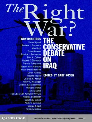 cover image of The Right War?
